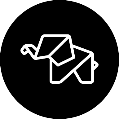The School of AI logo — Dark oval mark